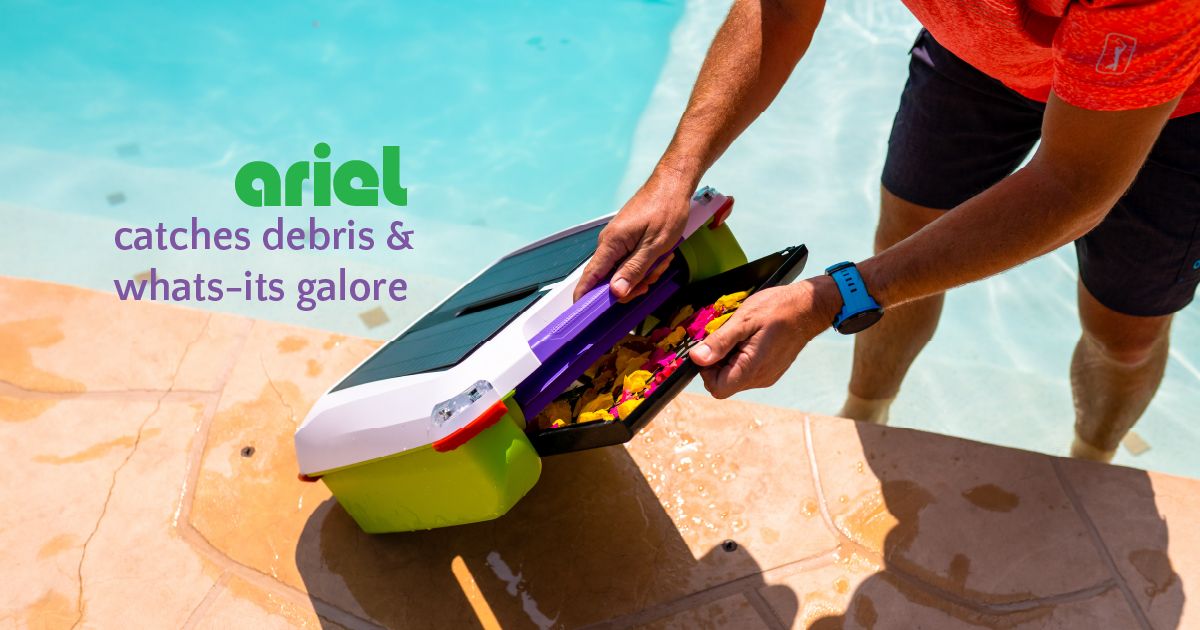 Ariel Solar Pool Skimmer Easy to Use