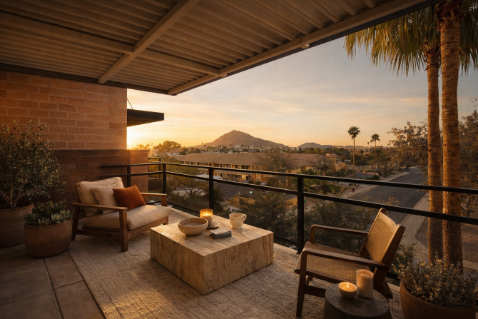 Balcony Rendering | Orterra Residences