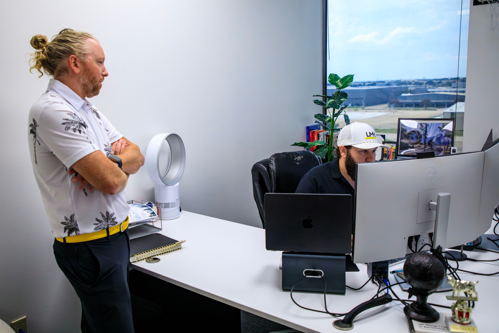 Danny Braught (left) and Geoff Braught (Right)