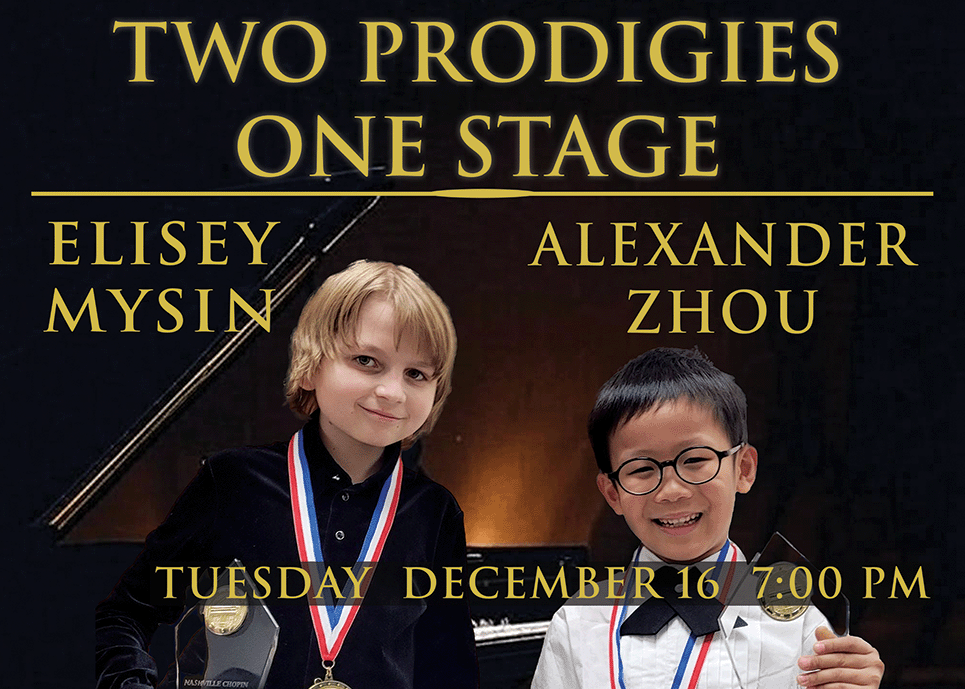 December 16- Two Prodigies One Stage Mysin & Zhou
