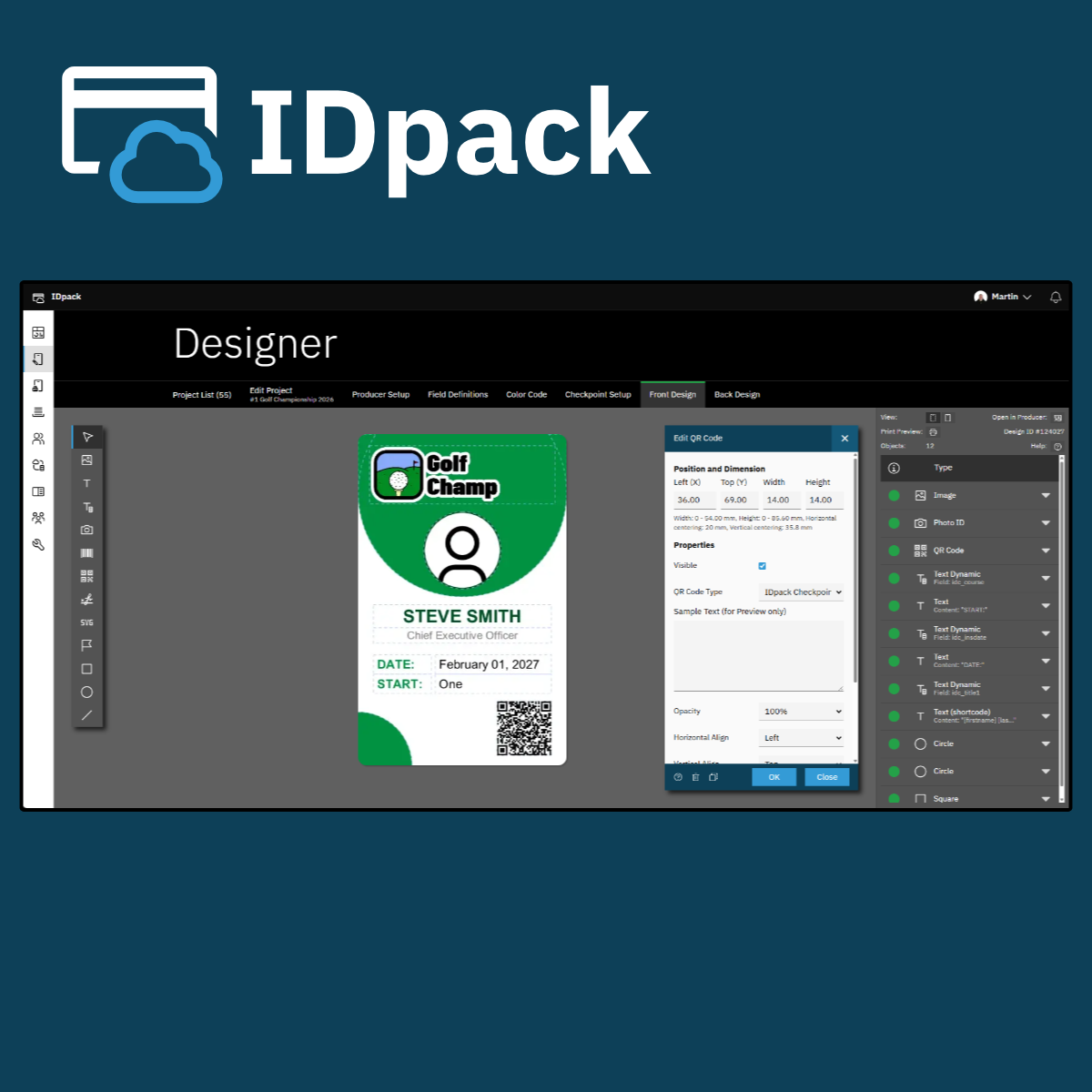 IDpack v4 - Designer - Sport Event