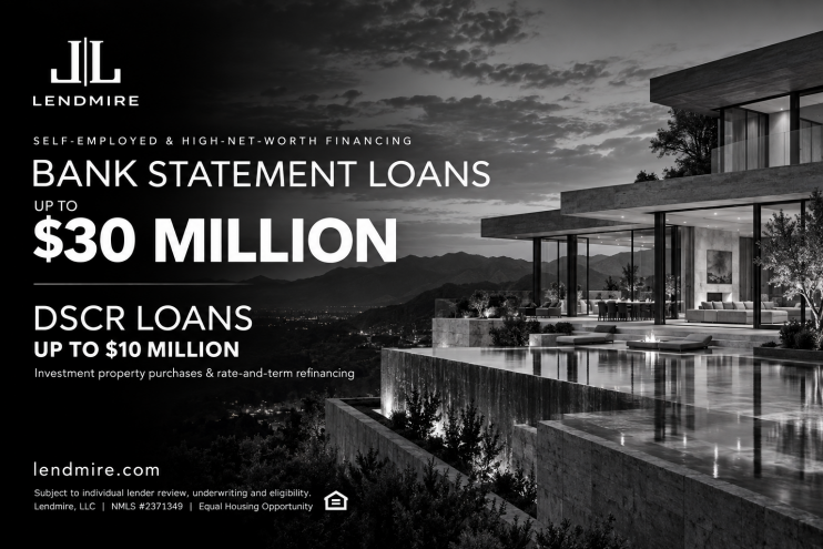 Lendmire bank statement loans up to $30 million