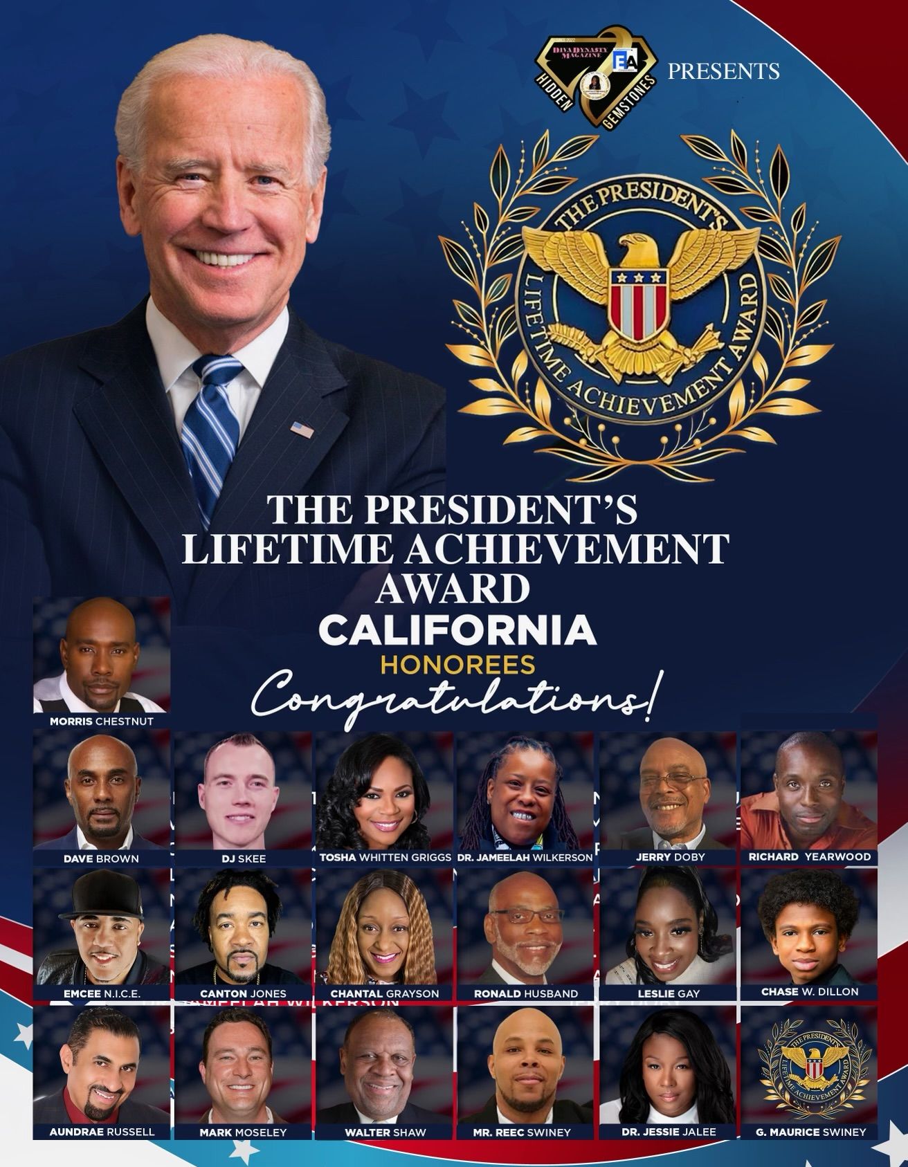 Lifetime Achievement Award Honorees