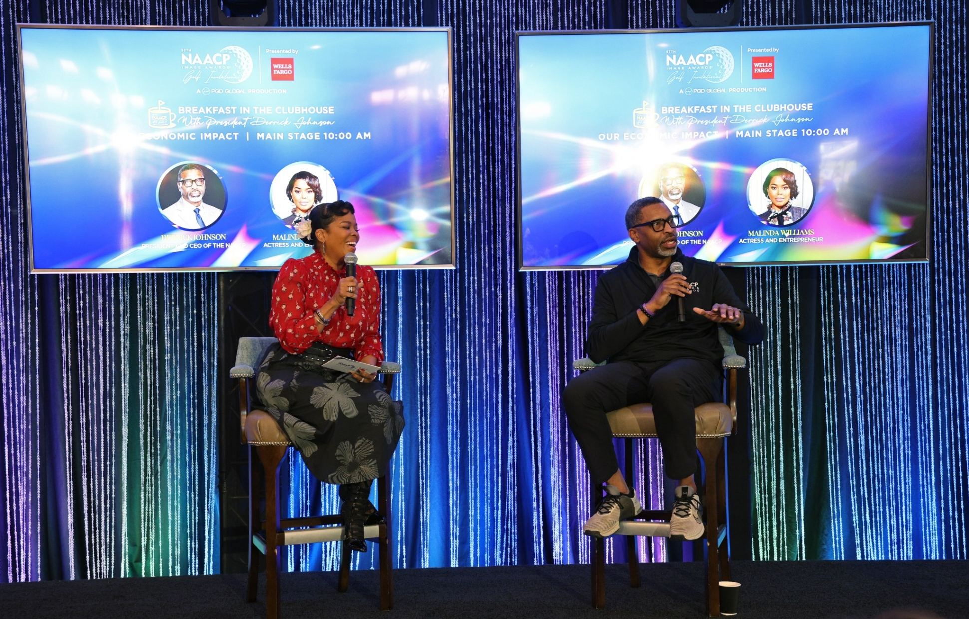 Malinda Williams, NAACP President Derrick Johnson