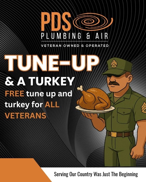 PDS Plumbing And Air Tune Up And A Turkey
