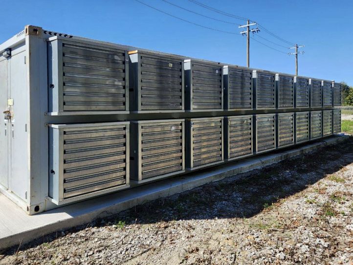 Shipping Container Data Center For Bitcoin Mining