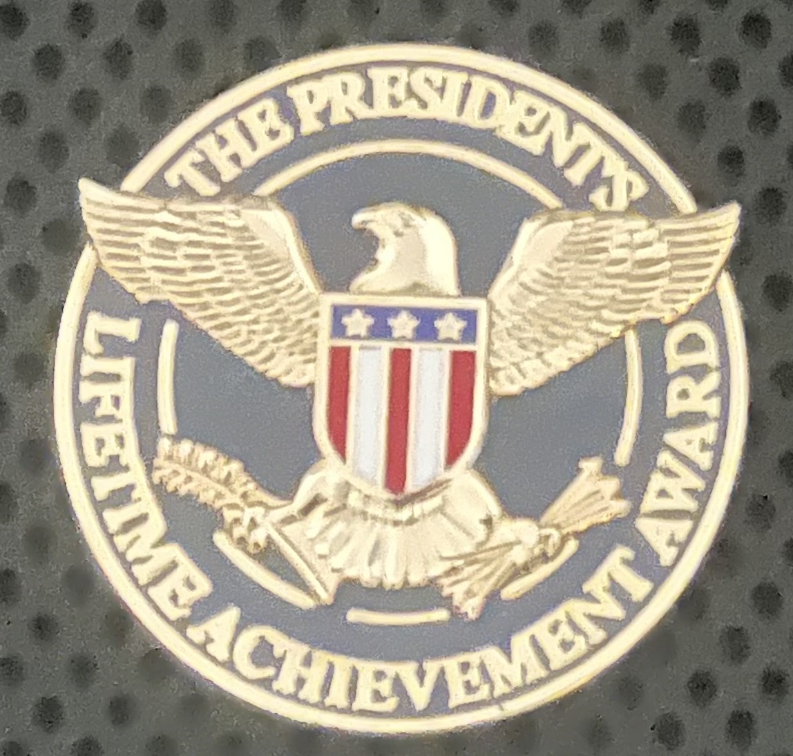 The President's Lifetime Achievement Award Coin